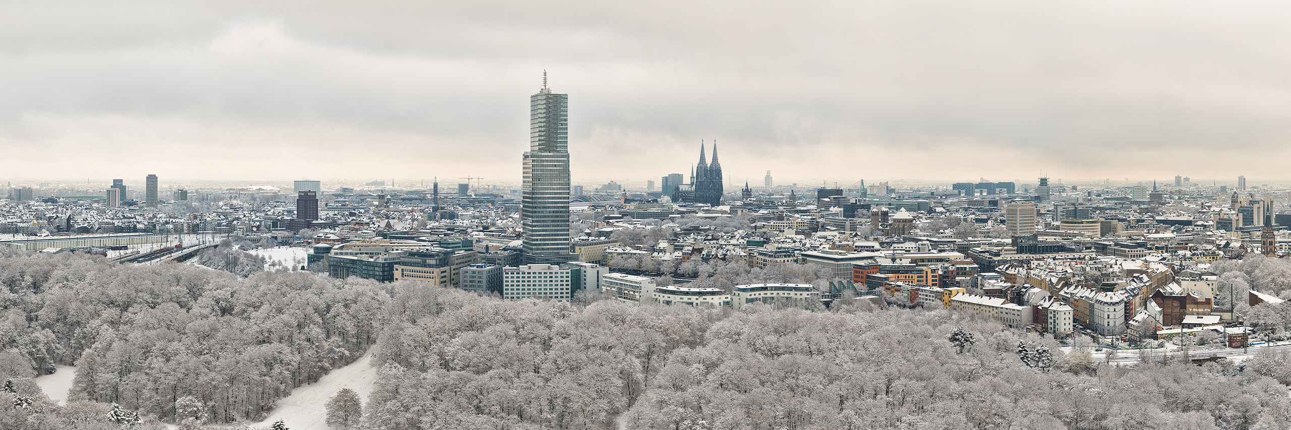Köln im Schnee