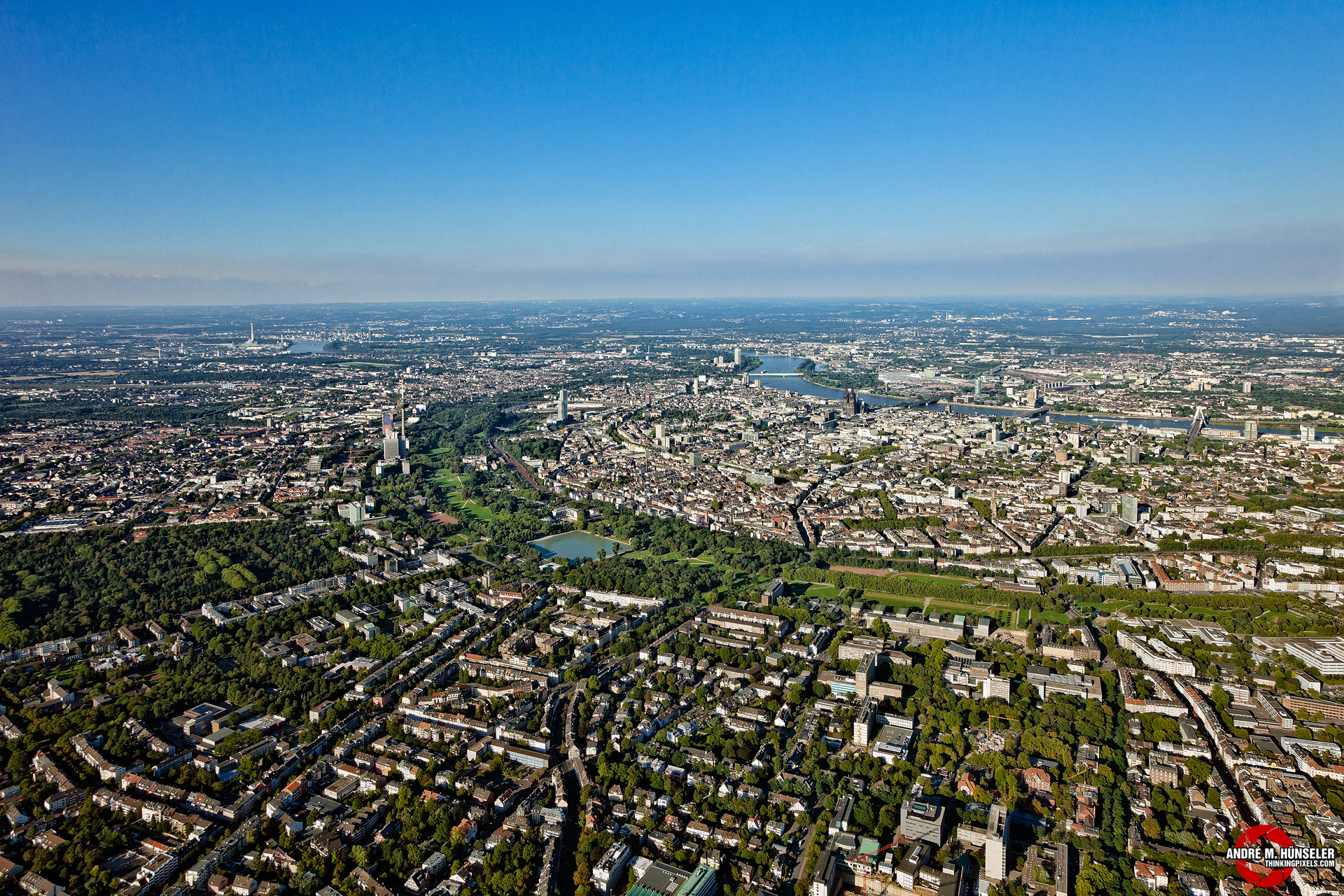 Luftaufnahme Köln