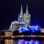 Köln bei Nacht - Dom und Musical Dom