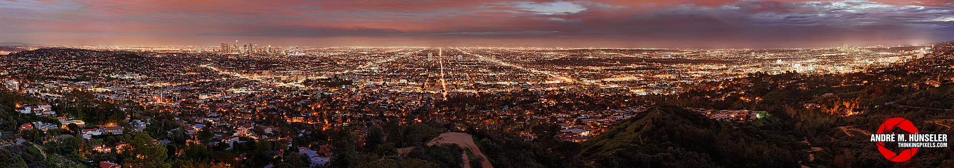 Los Angeles bei Nacht