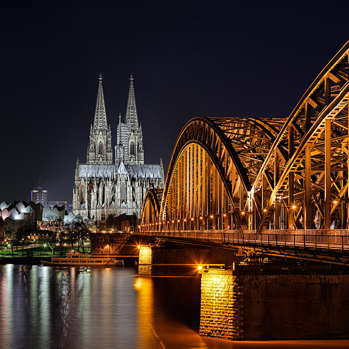Kölner Dom und Hohenzollernbrücke