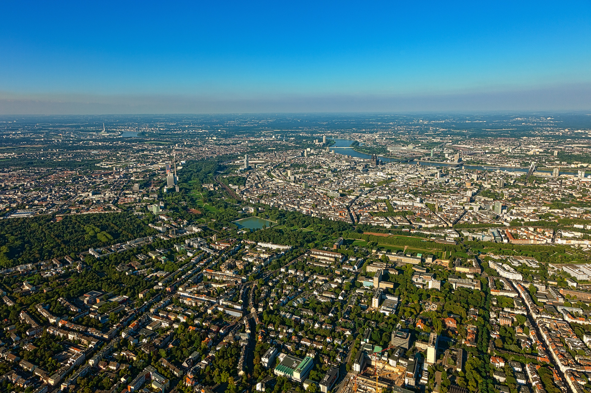 Luftaufnahme Köln